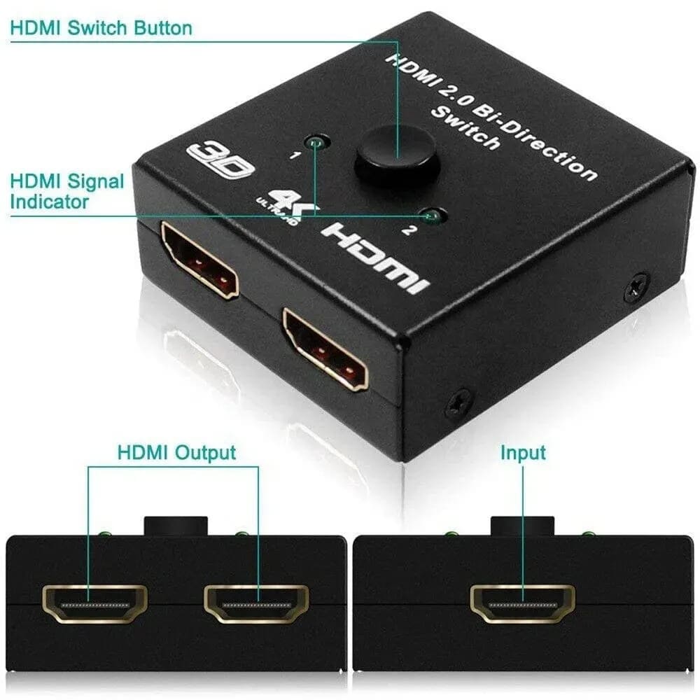 Bidirection HDMI splitter 4k2k