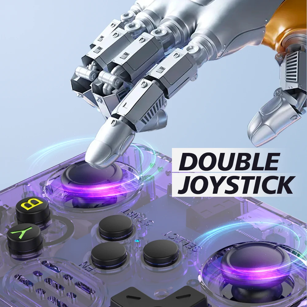 R36S Retro kézi konzol - dupla joystick