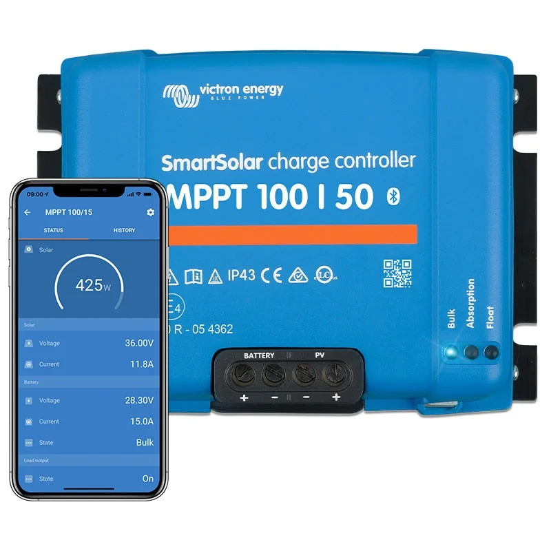 SmartSolar MPPT 100/50 töltésvezérlő 